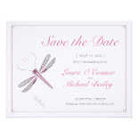Dragonfly Save the Date Cards Invite