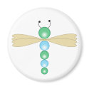 Dragonfly Series 1 Round Magnet