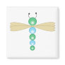Dragonfly Series 1 Square Magnet