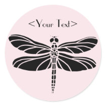 Dragonfly Silhouette stickers