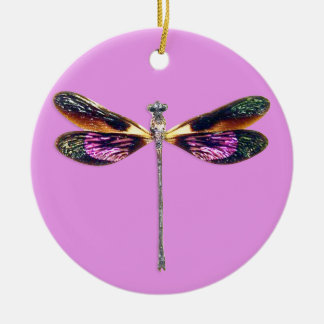 dragonfly silver gold purple and black christmas ornament dragonfly silver gold purple and black christmas ornament