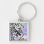 Dragonfly Sky Keychain