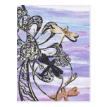 Dragonfly Sky Postcard