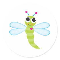 Dragonfly Sticker