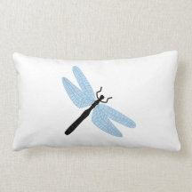 Dragonfly Throw Pillow