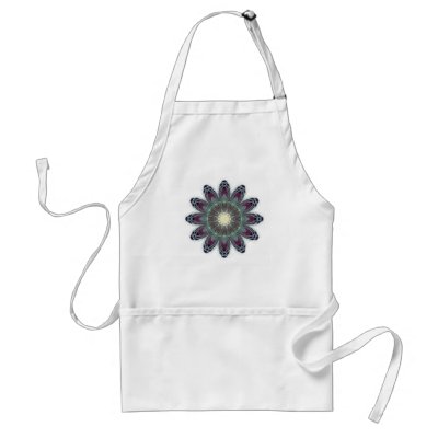 Dragonfly Wings Mandala Aprons by JaZilla