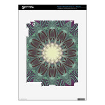 Dragonfly Wings Mandala Decals For iPad 3