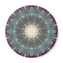 Dragonfly Wings Mandala magnets by JaZilla Dragonfly Wings Mandala magnets