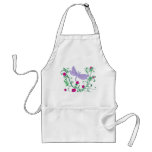 Dragonfly with vines aprons