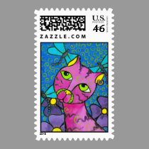 DragonflyCat stamps
