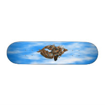 Dragongiant (color) Skateboard