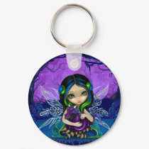 "Dragonling Garden II" Keychain by strangeling "Dragonling Garden II" Keychain