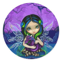 "Dragonling Garden II" Sticker by strangeling "Dragonling Garden II" Sticker