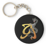 Dragonlore Initial A Key Chains