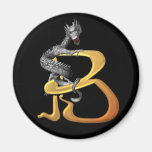 Dragonlore Initial B Magnet