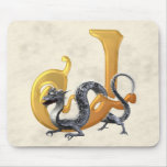 Dragonlore Initial J Mouse Pads