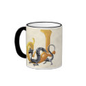 Dragonlore Initial J mugs