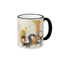 Dragonlore Initial J Mug