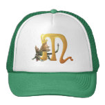 Dragonlore Initial M Mesh Hat