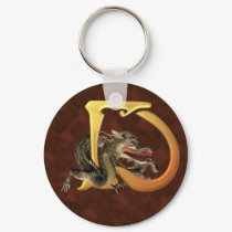Dragonlore Initials D keychains