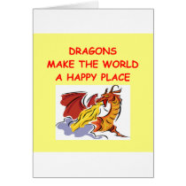 dragons greeting cards