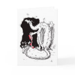 dragon, card, christmas, stocking, seasonal