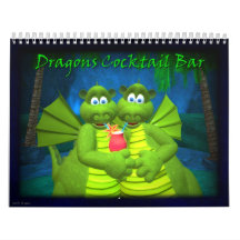 Dragons Cocktail Bar 2012 Wall Calendars