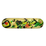 Dragons Den (Parchment) Custom Skateboard