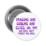 Dragons & elves Button