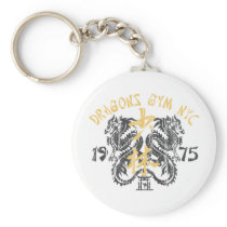Dragon's Gym 1975 Keychain