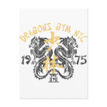 Dragon's Gym 1975 Post Card