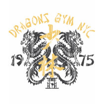 Dragon's Gym 1975 t-shirts