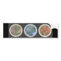 Dragons in a Row bumper stickers