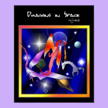 Dragons In Space Poster posters