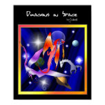 Dragons In Space Poster