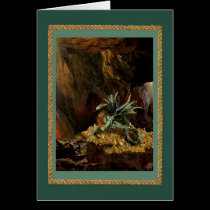 Dragon's Lair, green frame braid cards
