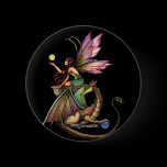 Dragon's Orbs Fairy and Dragon by Molly Harrison Pin