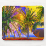 Dragons Palm Tree Piano sexy art Mousepad
