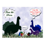 Dragons party postcards