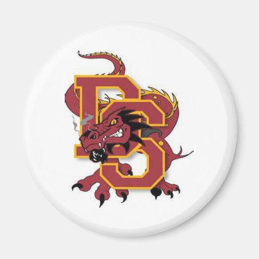 Dragons Refrigerator Magnet