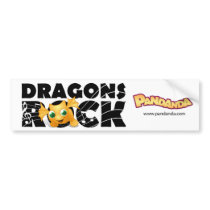 Dragons Rock Bumper Sticker bumper stickers