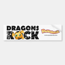Dragons Rock Bumper Sticker bumper stickers