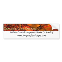 Dragyn's Fyre Designs Bumper Sticker bumper stickers