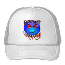 DRAIN BAMAGED MESH HAT