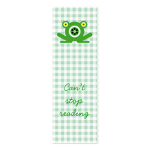 Drain Frog® bookmark Business Cards