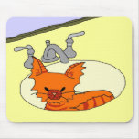 * Drain Stop * Mousepad w/ Cheese House The Cat