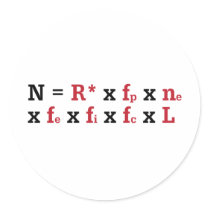 Drake Equation Sticker