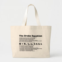 Drake_Equation Tote Bags