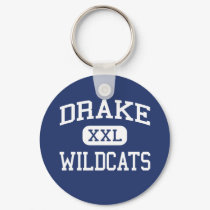 Drake Wildcats Middle School Auburn Alabama keychains
