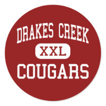 Drakes Creek - Cougars - Middle - Bowling Green stickers by customteamsportswear Drakes Creek - Cougars - Middle - Bowling Green stickers